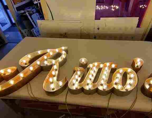 3D Sign letters