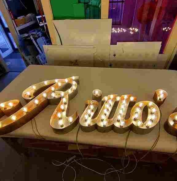 3D Sign letters