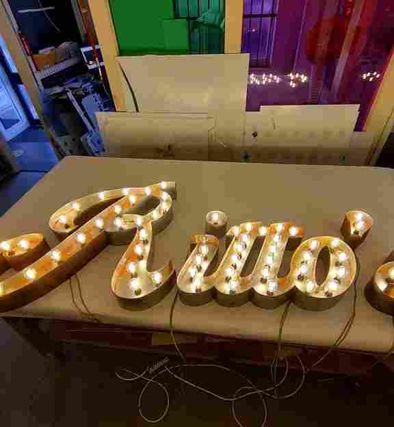 3D Sign letters