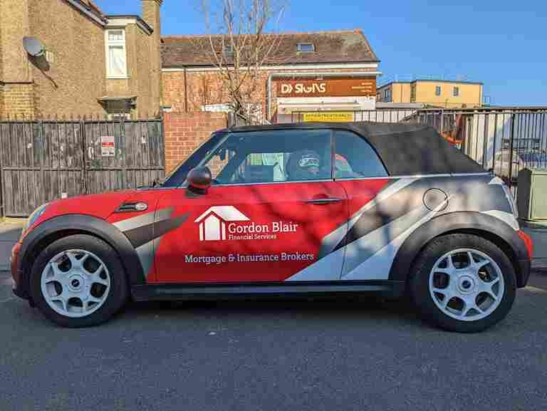 Car graphics vinyl